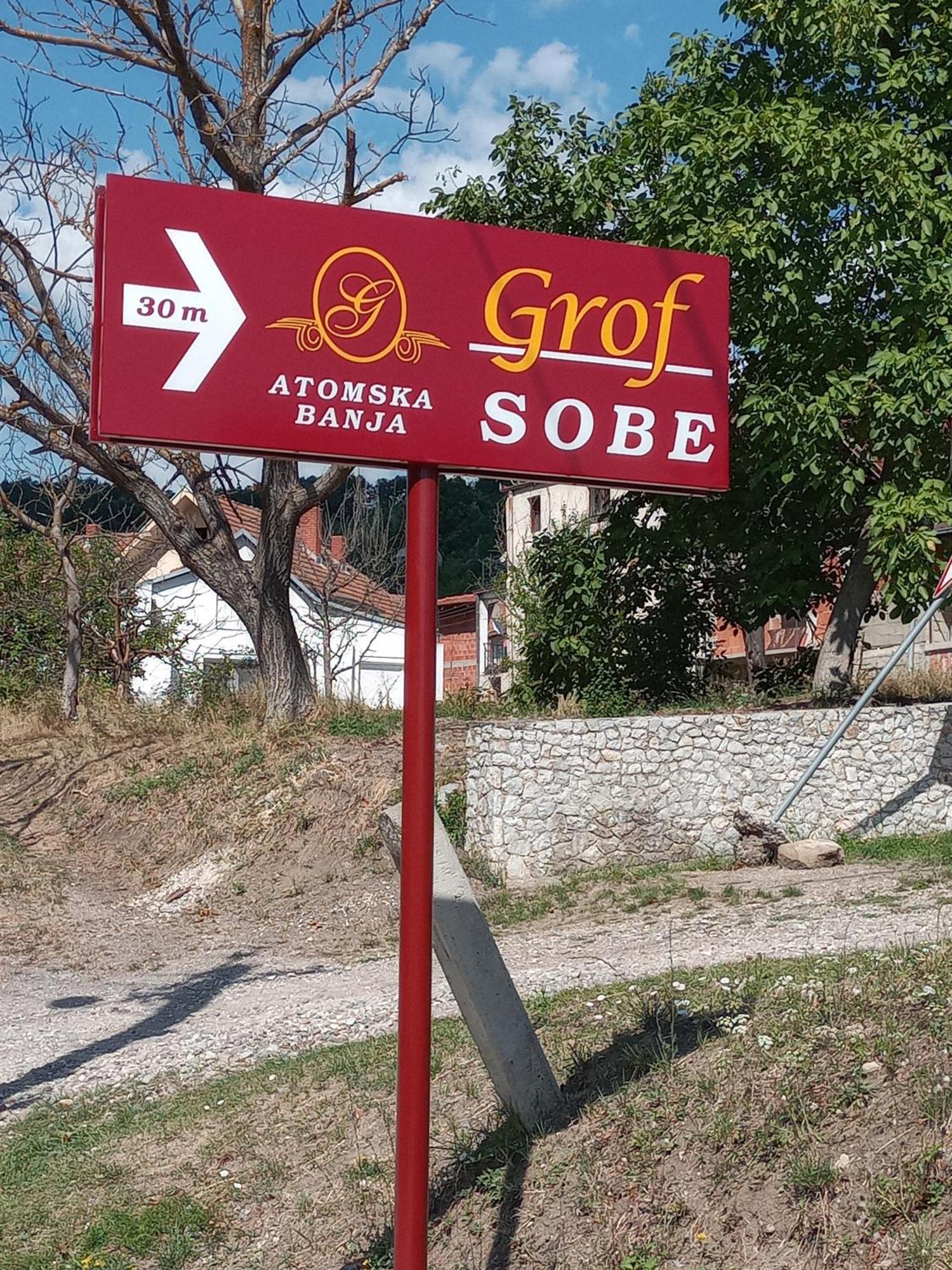 Banja Gornja Trepca-Smestaj Grof Kültér fotó